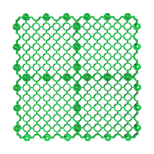 テラモト マーブルマット 緑 MR-061-072-1 1枚 323-0066（直送品）