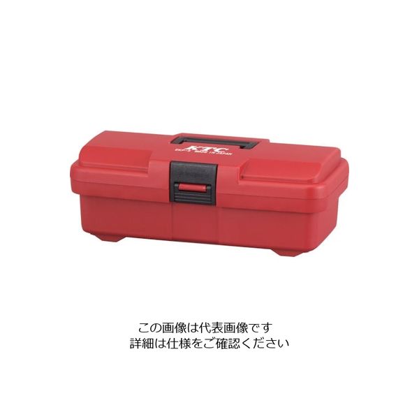 京都機械工具 KTC 樹脂製工具箱 プラハードケース レッド 間口385×奥行202×高さ140mm EKP-5 1個 395-7845（直送品）
