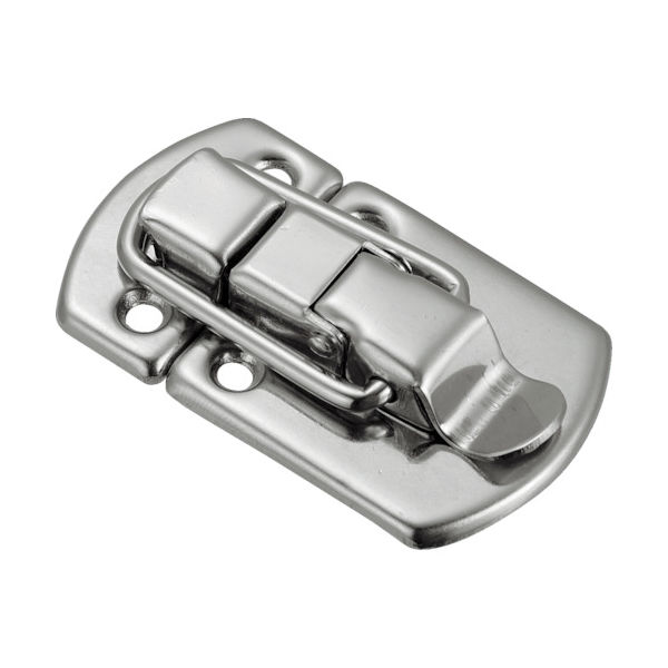 トラスコ中山 TRUSCO パッチン錠 横ズレ防止タイプ・スチール製 (4個入) P-48 1パック(4個) 232-8577（直送品）