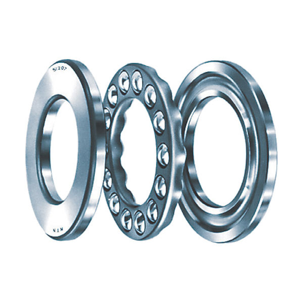 NTN A小径小形ボールベアリング軸軌道径60mmハウジング径85mm幅17mm 51112 1個 263-7341（直送品）