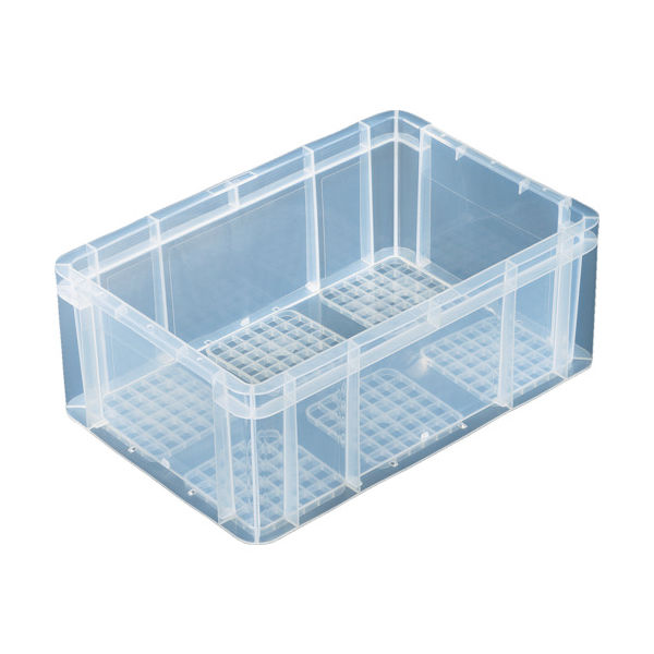 岐阜プラスチック工業 リス TP規格コンテナー 532233 TPー342B 透明 TM 1個 396-0731（直送品）