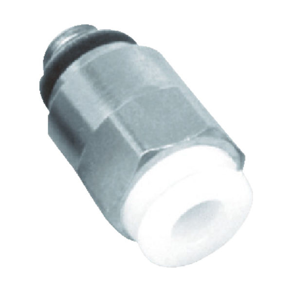 CKD ニュージョイントミニタイプ ストレートタイプ GWJS6-6 1個 401-4685（直送品）