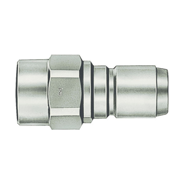 日東工器 日東 350カプラ相手側取付サイズR1(01144) 350-8P STEEL FKM 1個 397-6050（直送品）