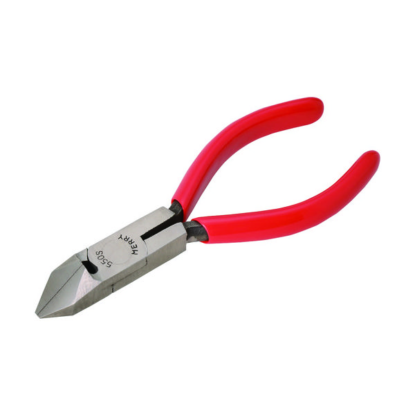 室本鉄工 メリー 二枚式バネ付斜ニッパ125mm 550S-125 1丁(1個) 395-6679（直送品）