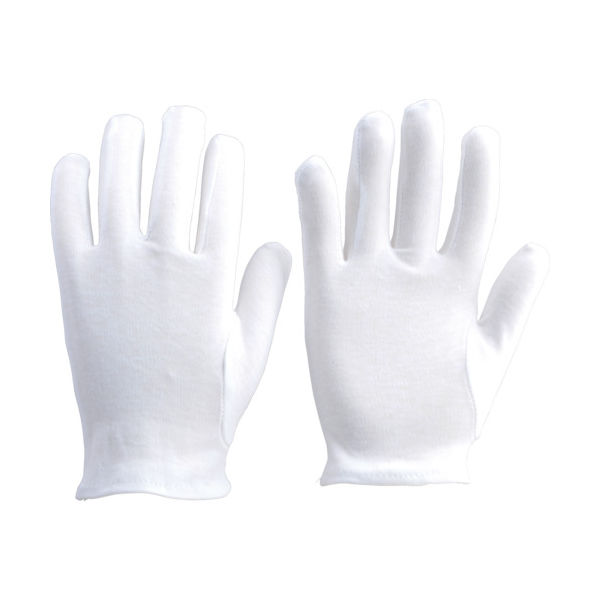 トラスコ中山 TRUSCO 品質管理用スムス手袋マチ有S寸 エコノミータイプ DPM-110-S 1ダース(12双) 396-9746（直送品）
