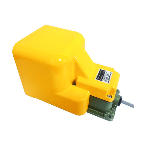 大阪自動電機 オジデン フットスイッチ産業用防雨形・シールドカバー付 定格6Aー250VAC OFL-1-SM2K 1台(1個)（直送品）