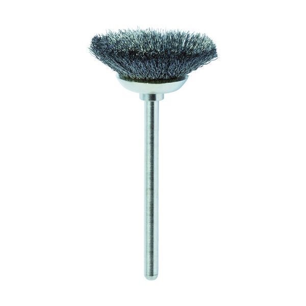 トラスコ中山 TRUSCO ベベル型ブラシ Φ25 ハガネ 253B-2 1本 400-9959（直送品）