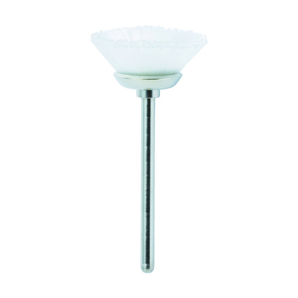 トラスコ中山 TRUSCO ベベル型ブラシ Φ25 ナイロン 253B-6 1本 400-9983（直送品）