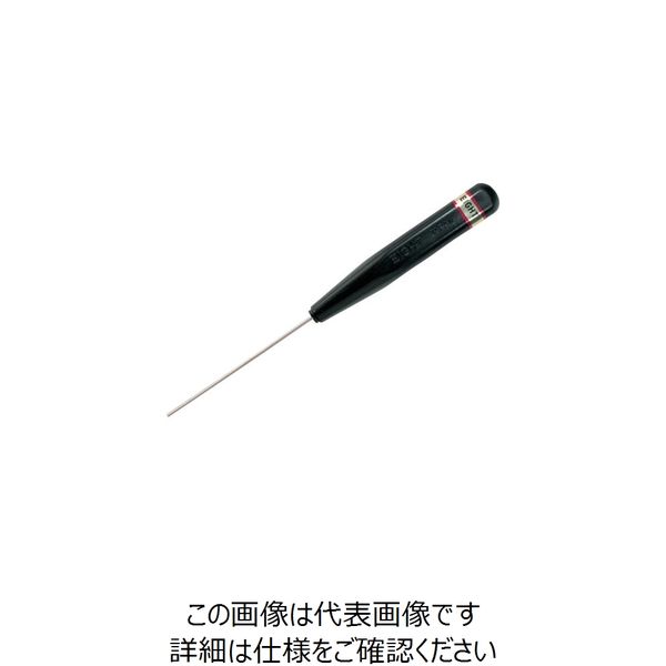 エイト 六角棒ドライバー 単品 対辺寸法1.59mm D-1.6 1本 401-2437（直送品）