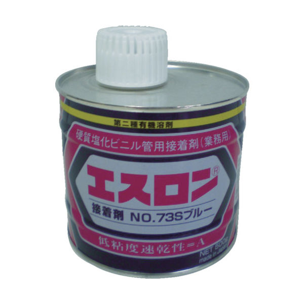 積水化学工業 エスロン 接着剤 ブルーS 500g S735GB 1缶 401-0329（直送品）