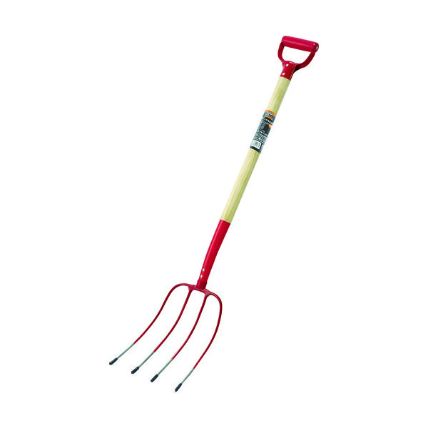 トラスコ中山 TRUSCO ホーク 木柄 4本爪 THM 1本(1丁) 402-6063（直送品）