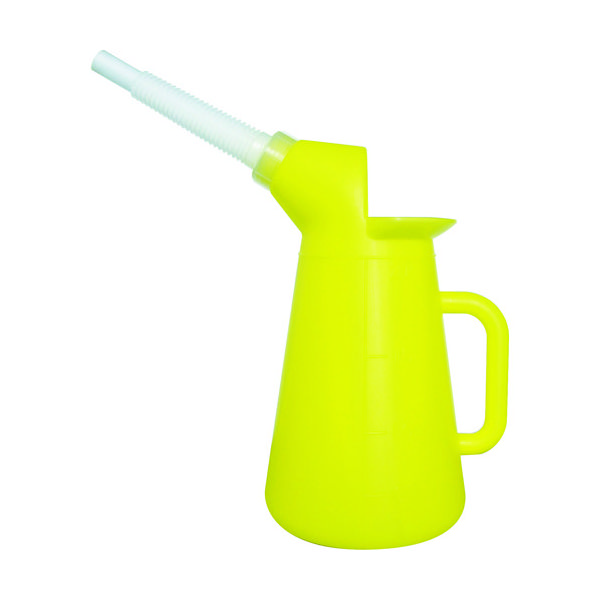 トラスコ中山 TRUSCO 【売切廃番】カラフルジョッキ 1リットル 黄 TOJ-1Y 1個 400-9762（直送品）