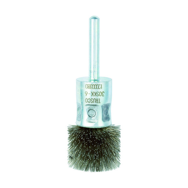トラスコ中山 TRUSCO 傘型ステンレスブラシ 角型 Φ30 30SKK-6 1個(1本) 402-7001（直送品）