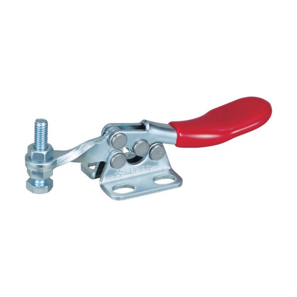 スーパーツール スーパー 下方押え型トグルクランプ(水平ハンドル式)全長:80mm 締付力:0.27kN TDH150F 1個（直送品）