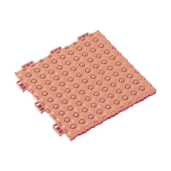 テラモト 抗菌フミンゴ オレンジ 300×300mm MR-085-076-5 1枚 409-6703（直送品）