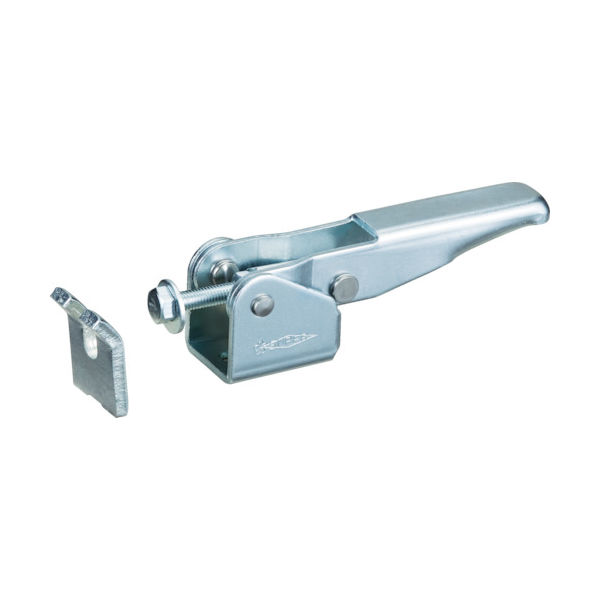 スーパー 引き止め専用型トグルクランプ ベースタイプ:フランジ 最大支持力:1.7kN 調整量:12mm TLA120F 1個（直送品）