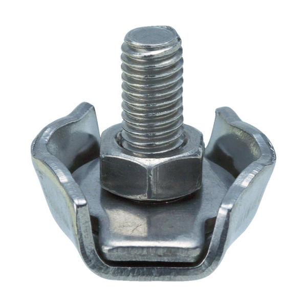 トラスコ中山 TRUSCO シングルワイヤークリップΦ1.5用 (2個入) TSWC-1.5 1袋(2個) 409-9702（直送品）