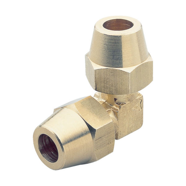 アソー ASOH 両口フレアーエルボ Φ12.7 FL-2044 1個 406-8360（直送品）