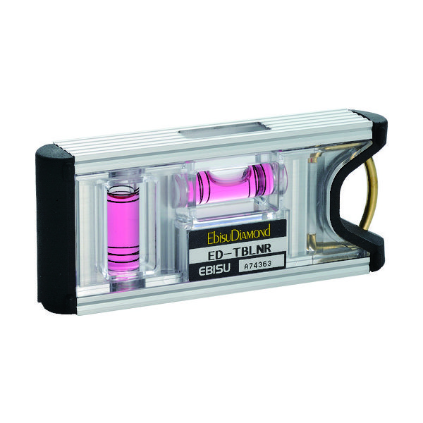 エビス エビスダイヤモンド トビレベル シルバー/レッド ED-TBLNR 1個(1本) 410-5664（直送品）