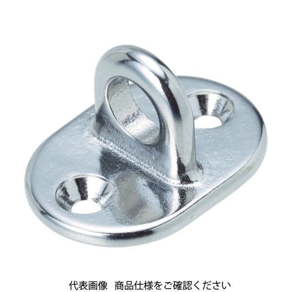 トラスコ中山 TRUSCO アイプレート ステンレス T型アイ (1個=1袋) 奥行4.5×高さ30×幅14mm TET-3 1個（直送品）