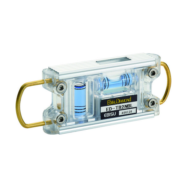 エビス エビスダイヤモンド トビレベルー2 シルバー/ブルー ED-TB2NBL 1個(1本) 410-5591（直送品）