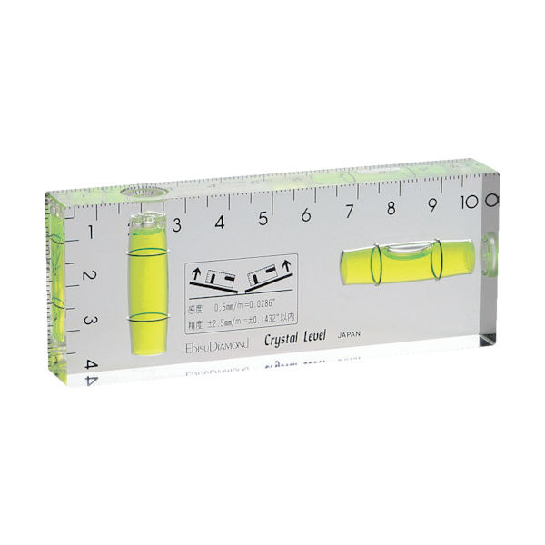 エビス エビスダイヤモンド クリスタルレベル ED-10CLS 1個 410-4650（直送品）