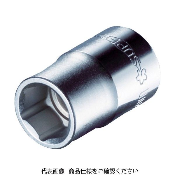 スーパーツール スーパー ソケットレンチ用ソケット(差込角:9.5mm)六角対辺:12mm NHS312 1個 409-3470（直送品）