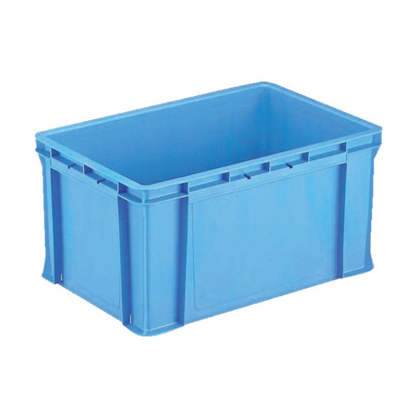 岐阜プラスチック工業 RISU ボックス型コンテナ 237220 ST型コンテナーSTー54B 青 ST-54B B 1個 411-0625（直送品）