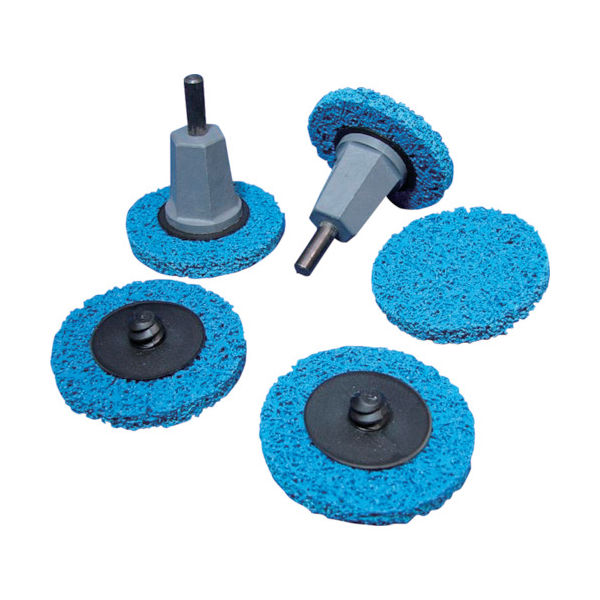 サンゴバン NORTON ブルーファイヤーTM 3D 不織布ディスク クイックチェンジ 2QC50VT3DM1 1セット(10個)（直送品）