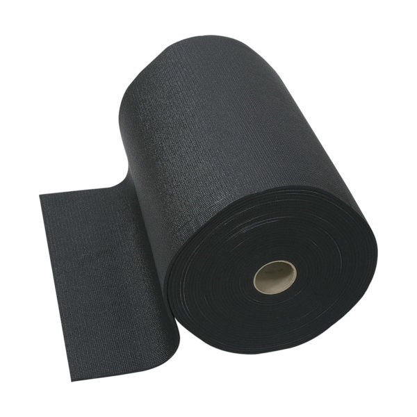 カーボーイ メガマット ロール巻 ブラック MM15 1個(1本) 413-3579（直送品）