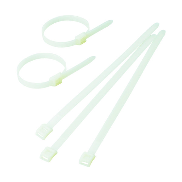 トラスコ中山 TRUSCO インラインケーブルタイ 9.0×255 最大74 100本入 TFCV-255 1袋(100個)（直送品）