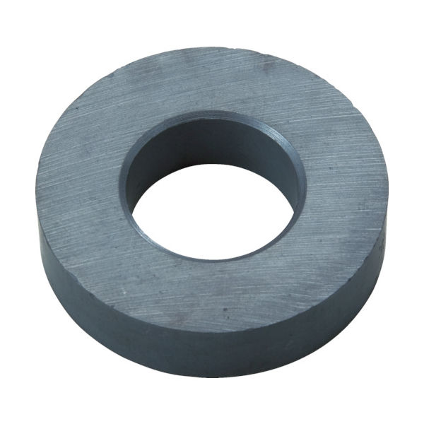 トラスコ中山 TRUSCO フェライト磁石 丸形・穴あり 外径45mmX厚み10.5mm 1個入 TF45RA-1P 1個 415-1798（直送品）