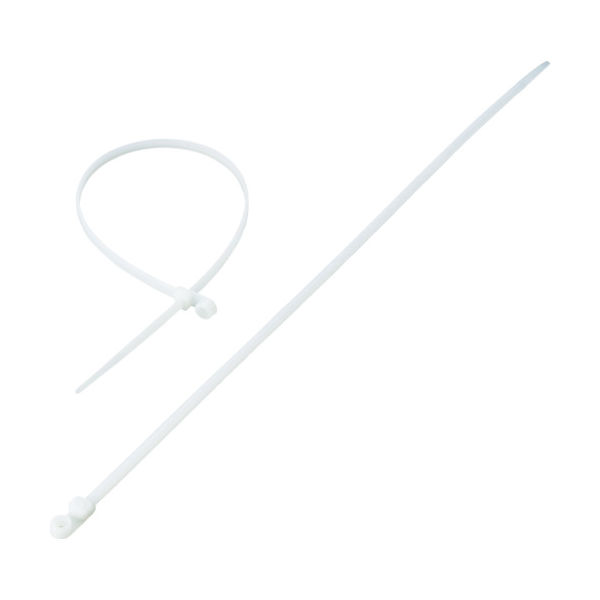 トラスコ中山 TRUSCO ネジ止めケーブルタイ 3.7x171.5最大40 M5 100本入 TNCV155 1袋(100本)（直送品）