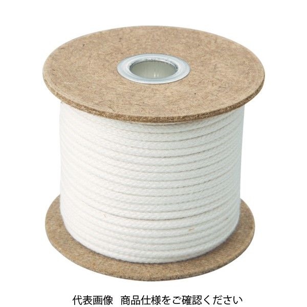 トラスコ中山 TRUSCO 難燃ロープ6mmX50m TRNR-650B 1巻 415-4886（直送品）