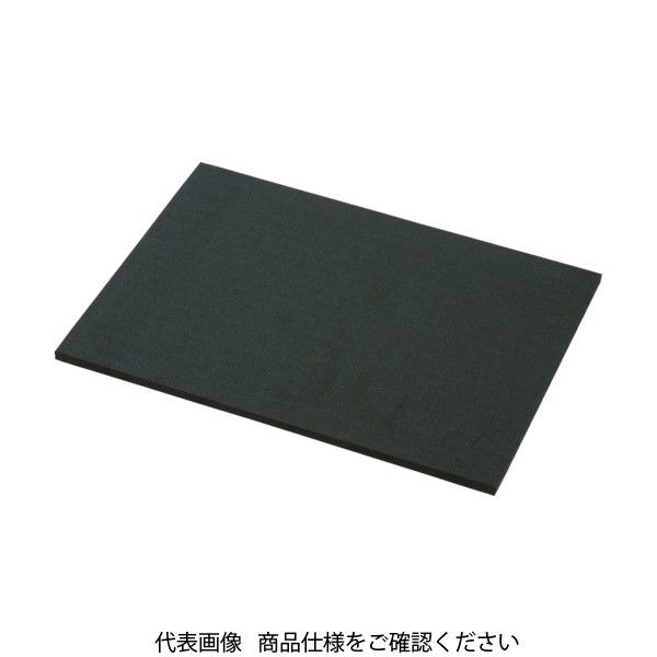 トラスコ中山 TRUSCO 5S管理シート 17mm厚 黒色 T5S-17-BK 1枚 415-1143（直送品）