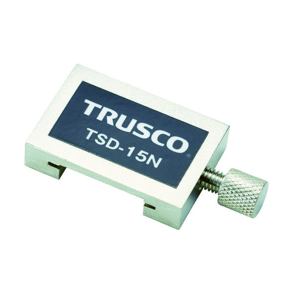 TRUSCO 直尺用ストッパー 真鍮 15cm用 TSD-15N [415-0783