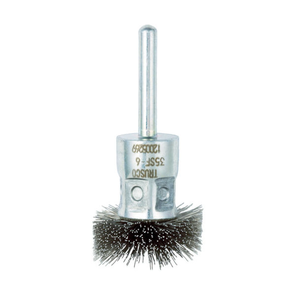 トラスコ中山 TRUSCO フラワー型 ステンレスブラシ 35パイ 35SF-6 1個(1本) 415-2654（直送品）