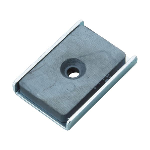 トラスコ中山 TRUSCO キャップ付フェライト磁石 角形穴あり 43mmX30.2mmX7mm 1個入 TFC43KA-1P 1個（直送品）