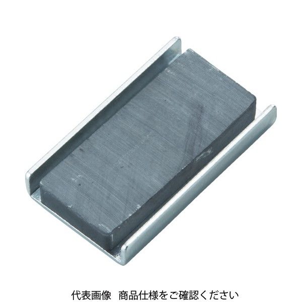 トラスコ中山 TRUSCO キャップ付フェライト磁石 角形 45mmX30mmX7mm 1個入 TFC45K-1P 1個 415-2077（直送品）