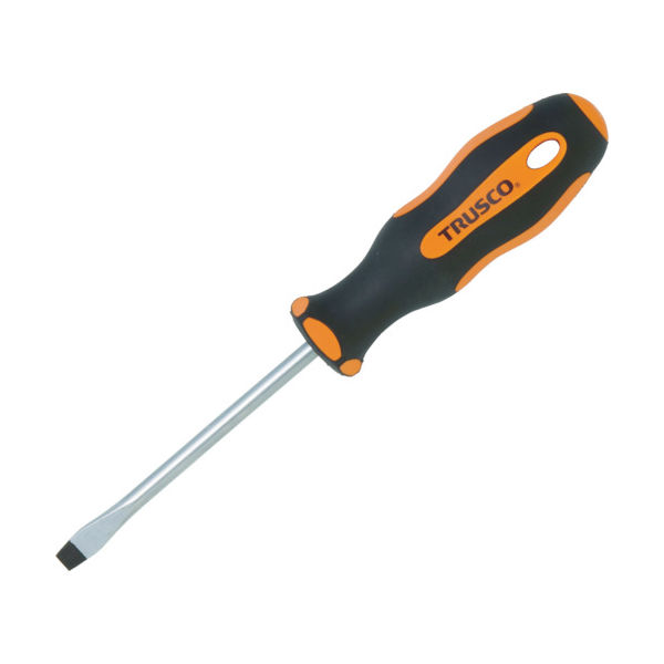 トラスコ中山 TRUSCO 普通ドライバー(マグネット入り) (+NO.1X75mm) TD-1-75 1本 416-2790（直送品）