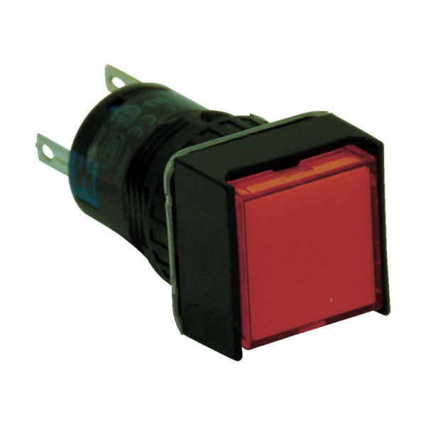IDEC φ16正角形照光押しボタンスイッチ AL6Q-M14A 1個 418-3380（直送品）