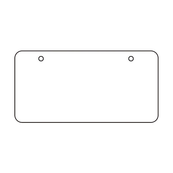 トラスコ中山 TRUSCO 白無地板 10枚組 40×80×2厚 T886-34 1組(10枚) 415-5921（直送品）