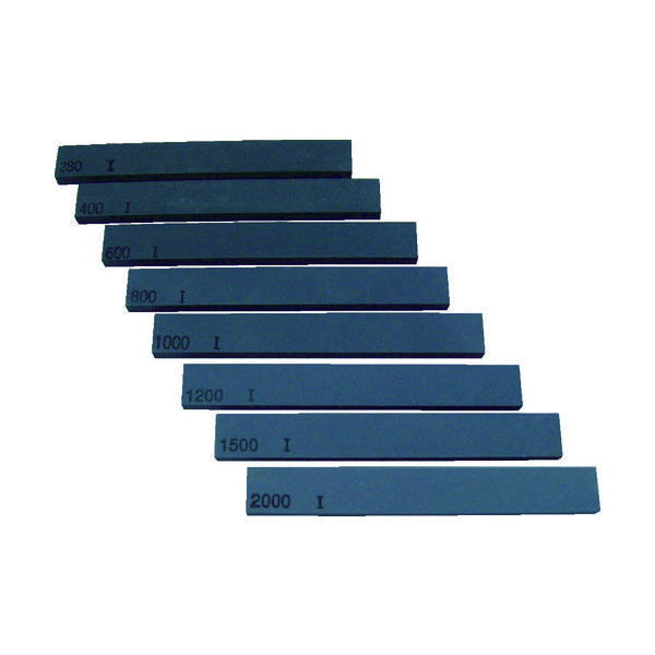 大和製砥所 チェリー 金型砥石 C(カーボン) (10本入) 100X13X5 280 C43F 1箱(10本) 416-7589（直送品）