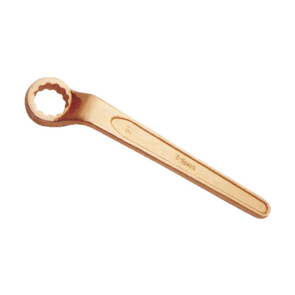 浜田工業 HAMACO 防爆工具 片口メガネレンチ(60度) 二面幅寸法(mm):21 CBKO-21 1丁 420-8188（直送品）