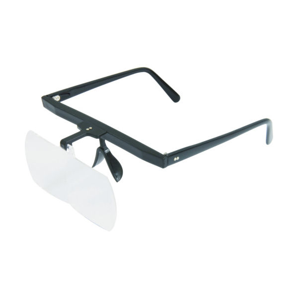 池田レンズ工業 池田レンズ 双眼メガネルーペ1.6倍&2倍 HF-30DE 1個 417-1837（直送品）