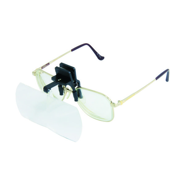池田レンズ工業 池田レンズ 双眼メガネルーペクリップタイプ1.6倍 HF-40D 1個 417-1853（直送品）