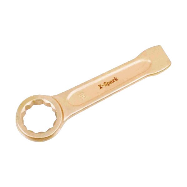 浜田工業 HAMACO 打撃メガネレンチ 二面幅寸法(mm):50 CBDR-50 1丁 420-7921（直送品）