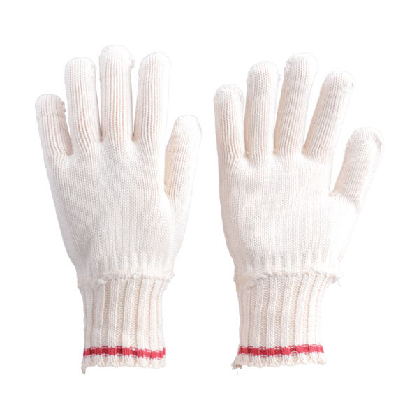 トラスコ中山 TRUSCO 純綿軍手セミロング TG-SML 1組(12双) 421-9937（直送品）