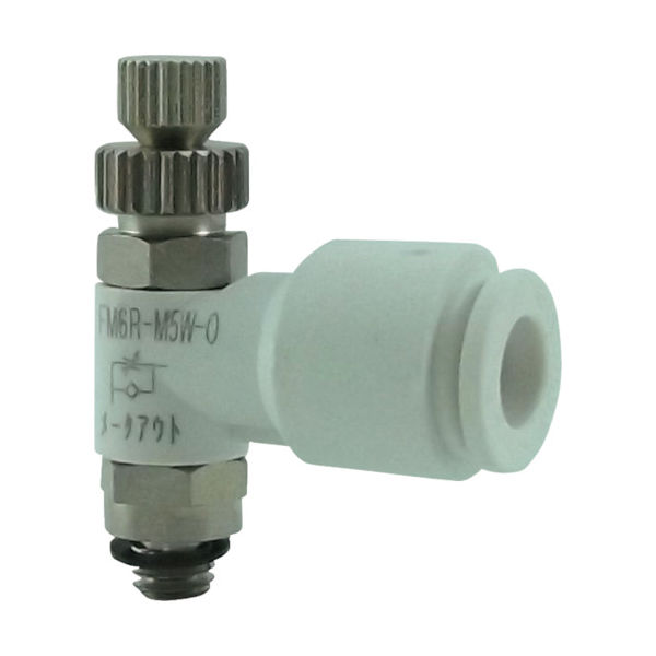 千代田通商 チヨダ ファイブミニスピードコントローラα 白 メーターアウト6mm・M5×0. FM6R-M5W-O 1個 423-4812（直送品）