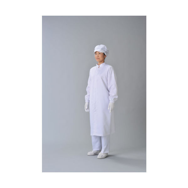 ガードナー ADCLEAN クリーン実験衣 ホワイト 3L CJ218513L 1着 401-3794（直送品）